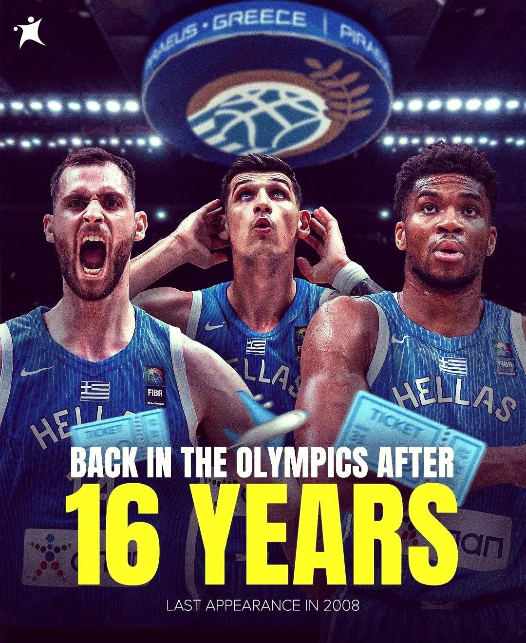 包含希腊男篮鏖战立陶宛男篮，字母哥惊艳世界的词条